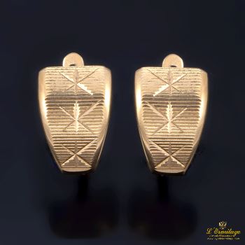 PENDIENTES<BR>PENDIENTES ANTIGUOS EN ORO AMARILLO. · ref.: (RM) 
