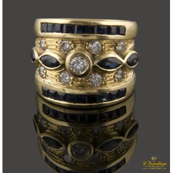 ANILLOS / SORTIJAS<BR>SORTIJA REALIZADA EN ORO AMARILLO. PRE... · ref.: ANM