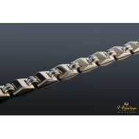 Pulsera oro rosa y diamantes