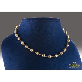 COLLARES<BR>COLLAR REALIZADO EN ORO AMARILLO. · ref.: NOI