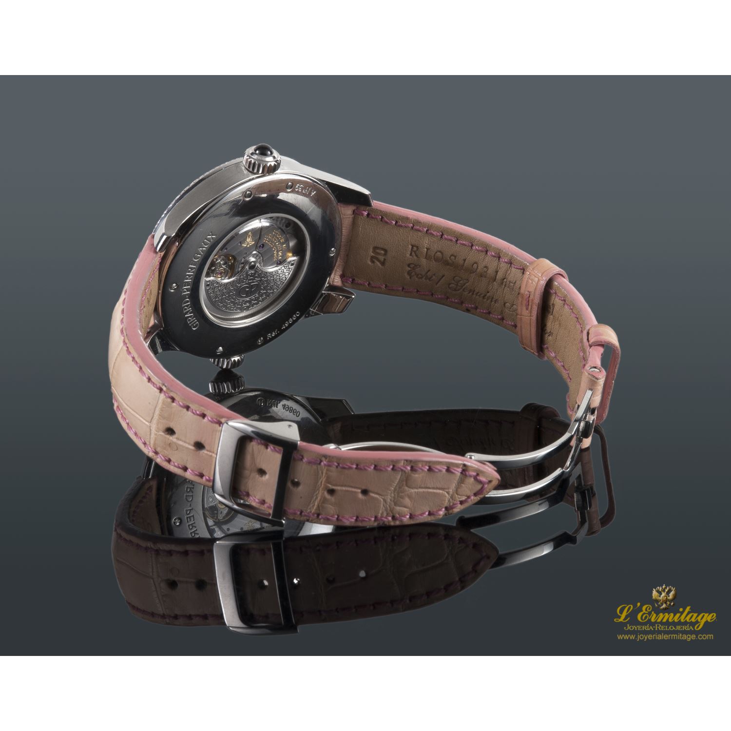 World time acero y diamantes automatico señora 