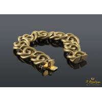 Pulsera oro amarillo mate