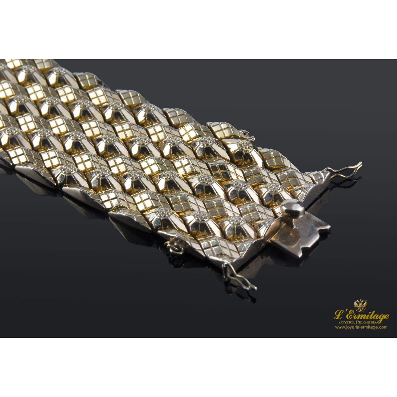 Pulsera oro amarillo