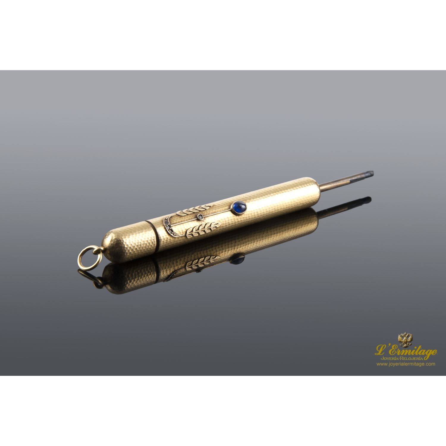 Marcador oro amarillo 