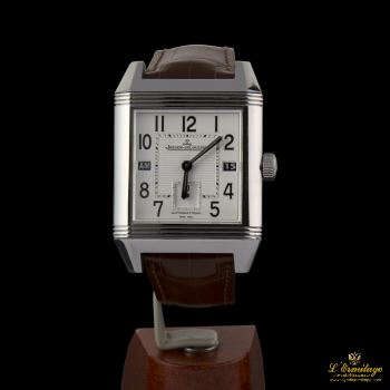 JAEGER-LECOULTRE<BR>REVERSO SQUADRA HOMETIME ACERO. · ref.: 230.8.77