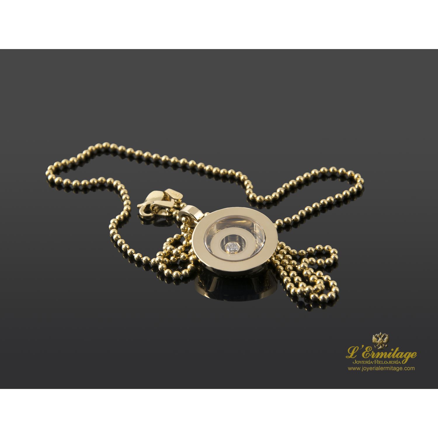 Happy spirit diamond en oro amarillo.