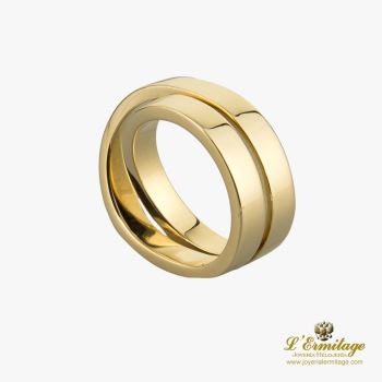 ANILLOS / SORTIJAS<BR> SORTIJA PARIS NOUVELLE VAGUE ORO AMAR... · ref.: (LSM)