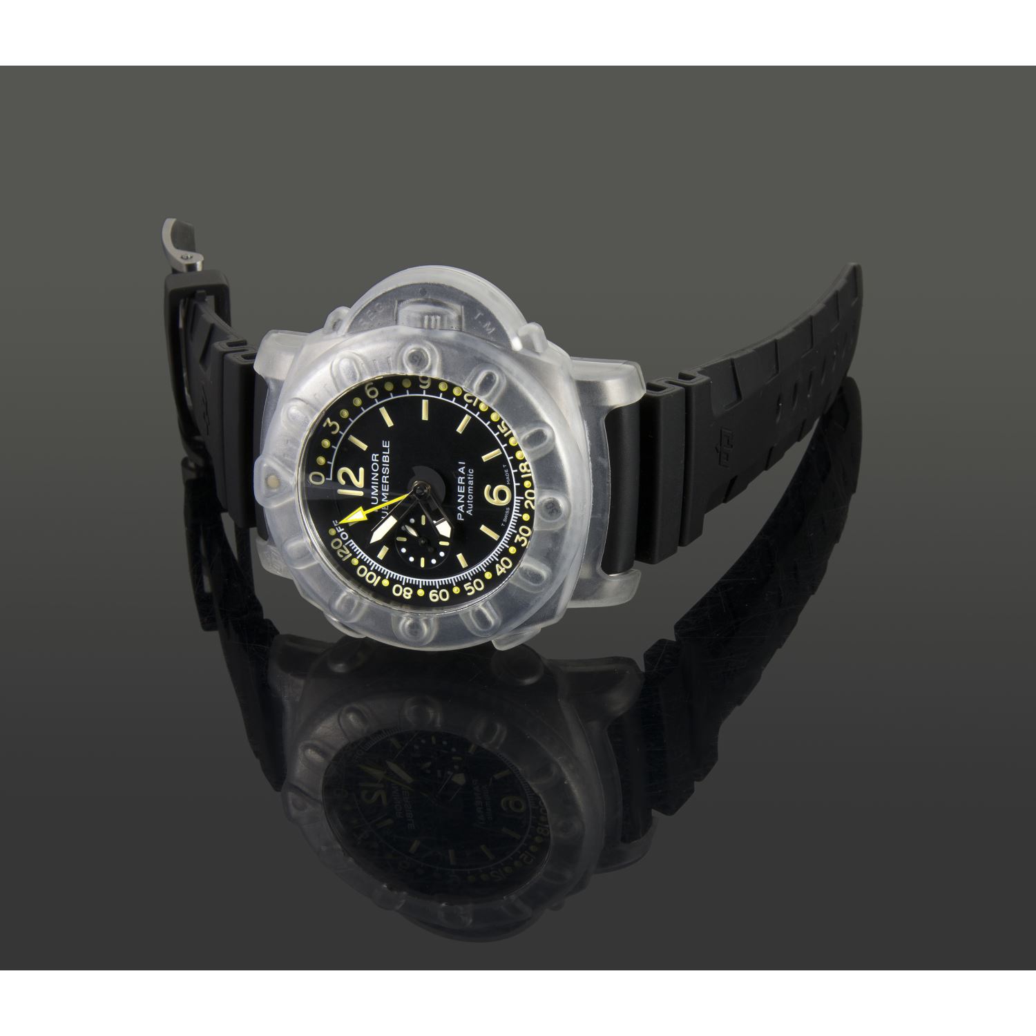 Depth gauge submersible luminor 1950 titanio 