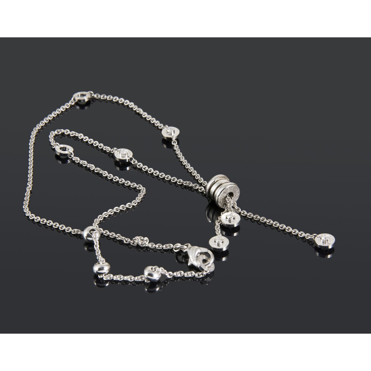 Collar b.Zero1 oro blanco y diamantes