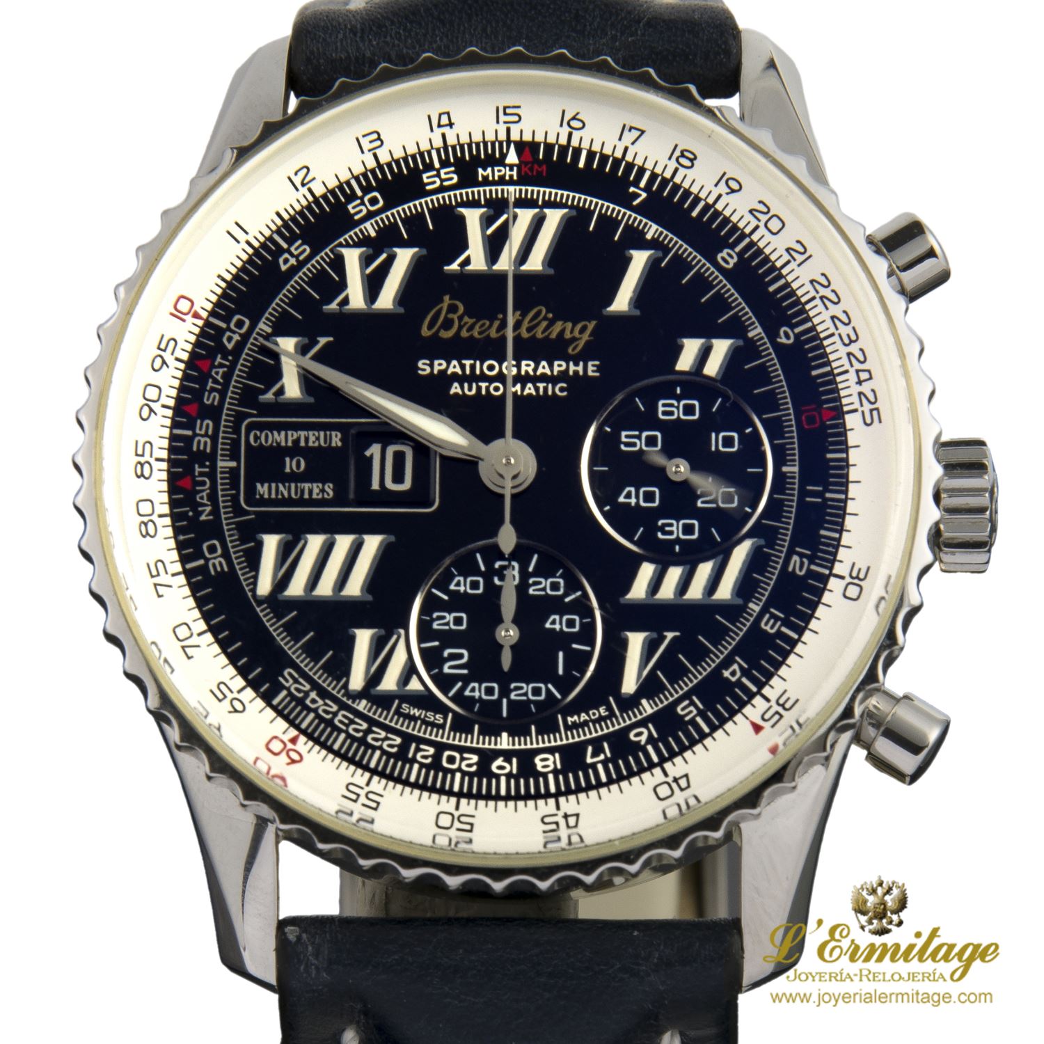 Navitimer spatiographe montbrillant serie speciale acero automático 41mm 