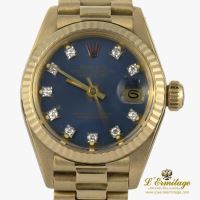 Lady-datejust oro amarillo president señora 26mm 