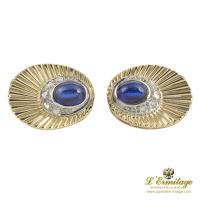 GEMELOS<BR>GEMELOS ORO AMARILLO Y ORO BLANCO ZAFI...