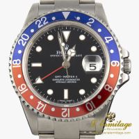 Gmt-master ii acero pepsi.  