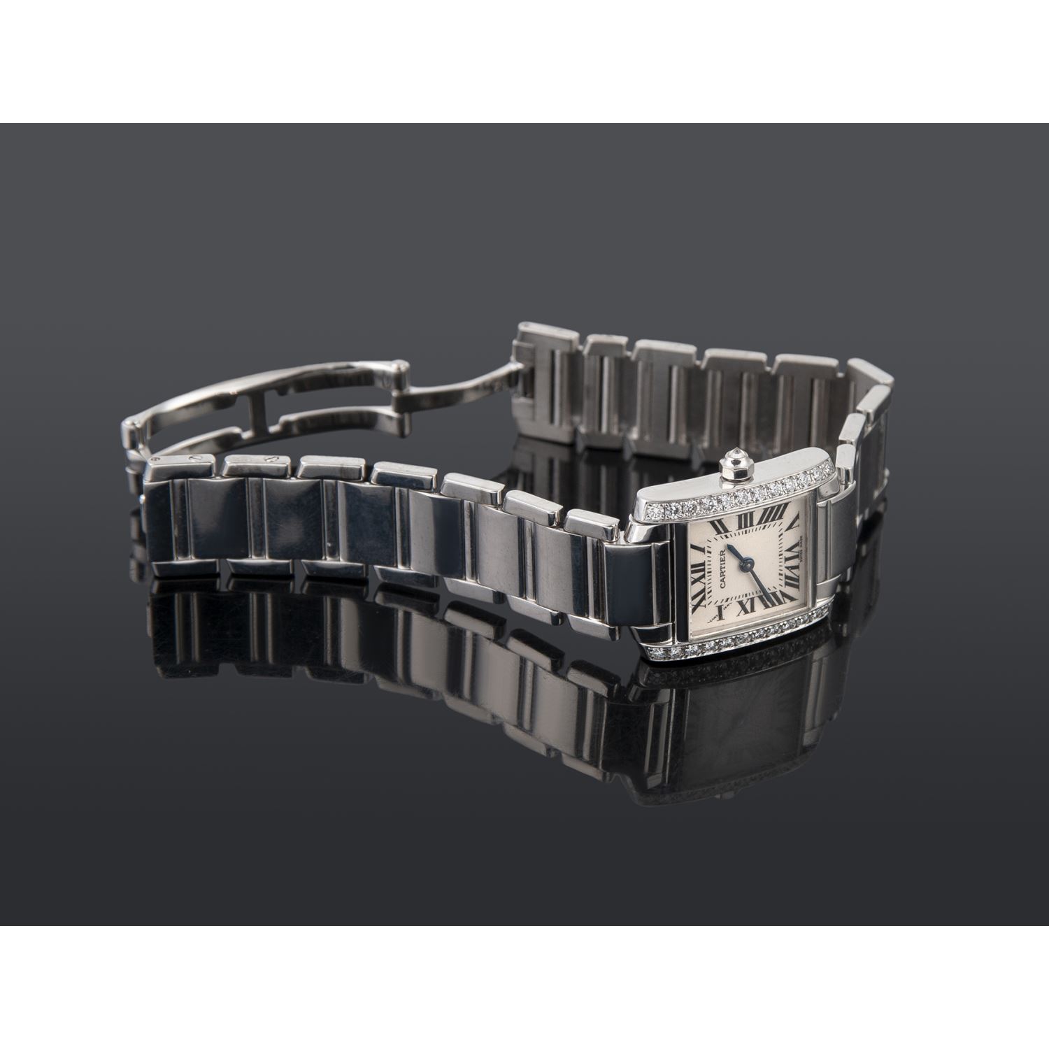 Tank francaise oro blanco brillantes señora.   