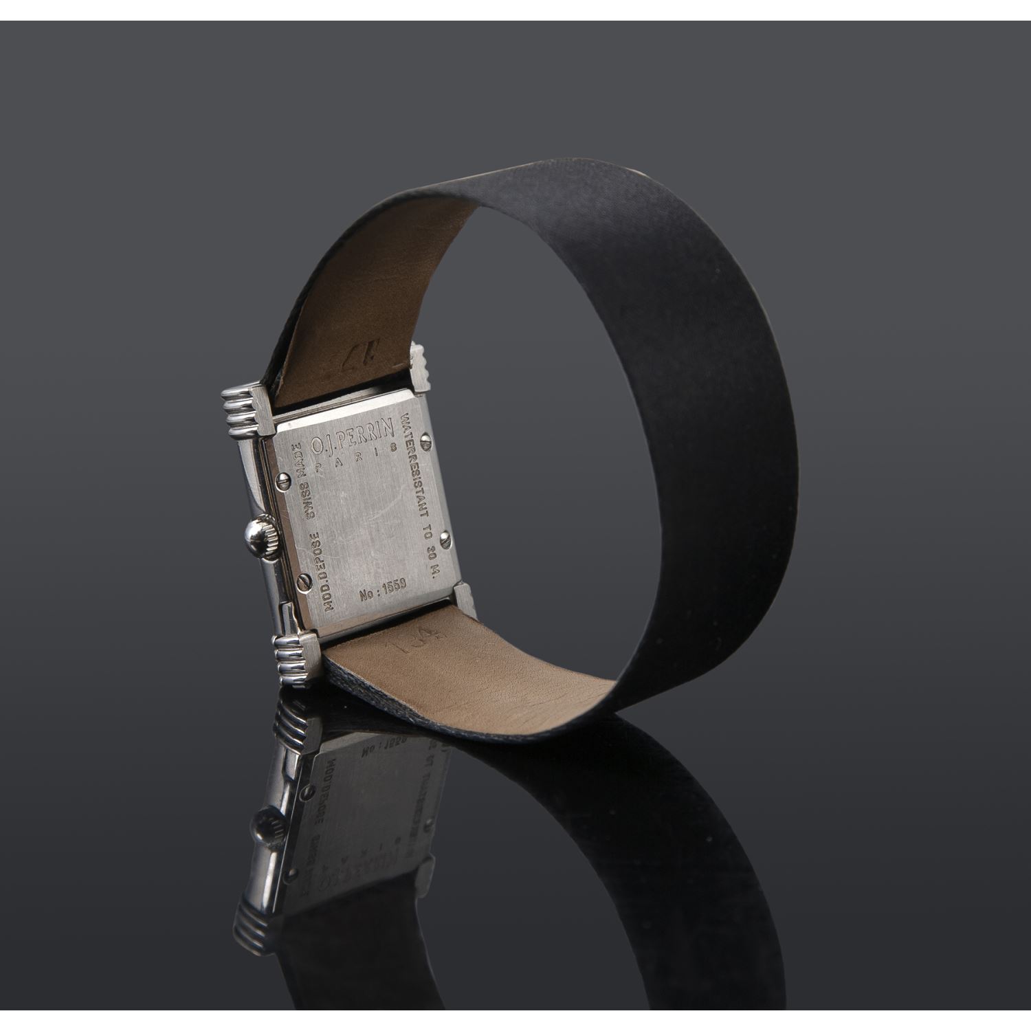 O.J.Perrin acero y brillantes señora.  