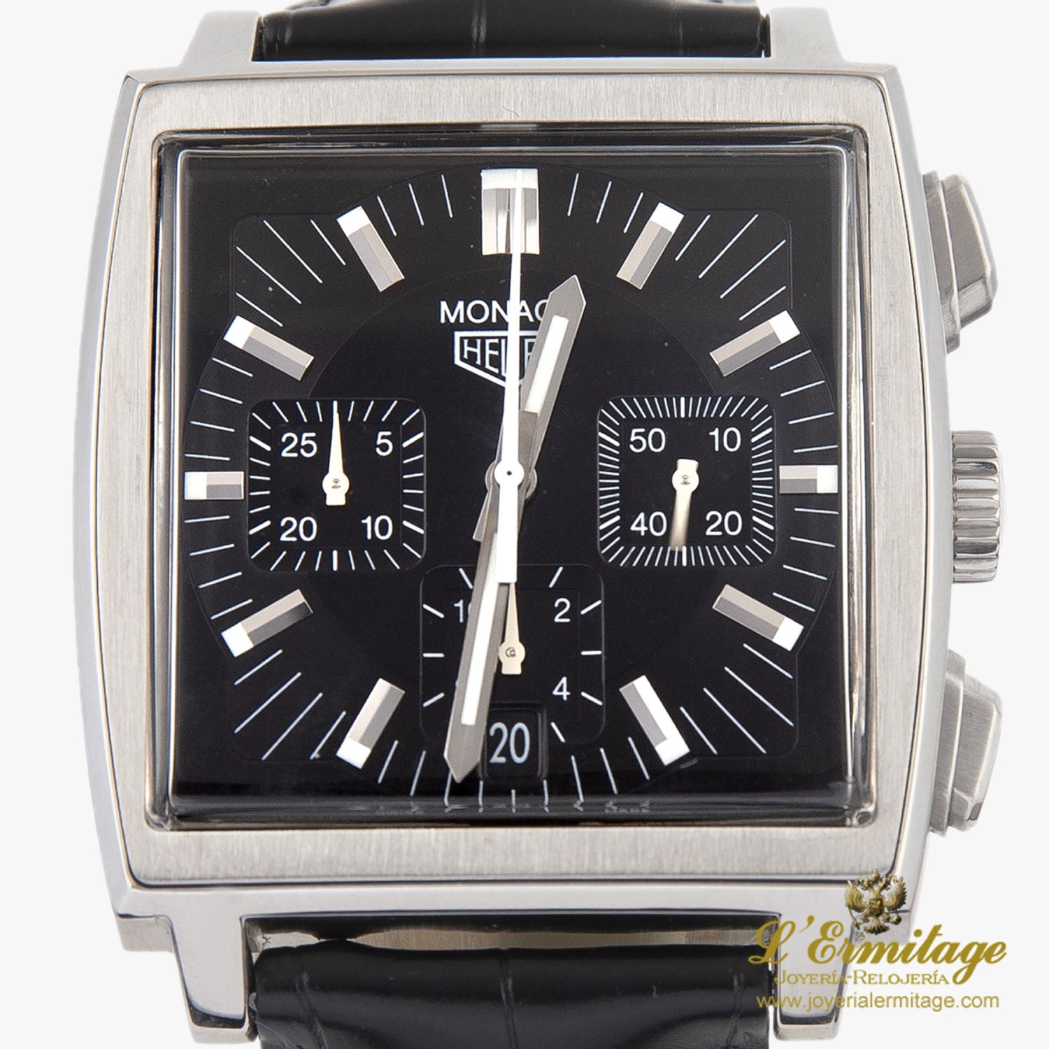 Monaco chorno acero.   