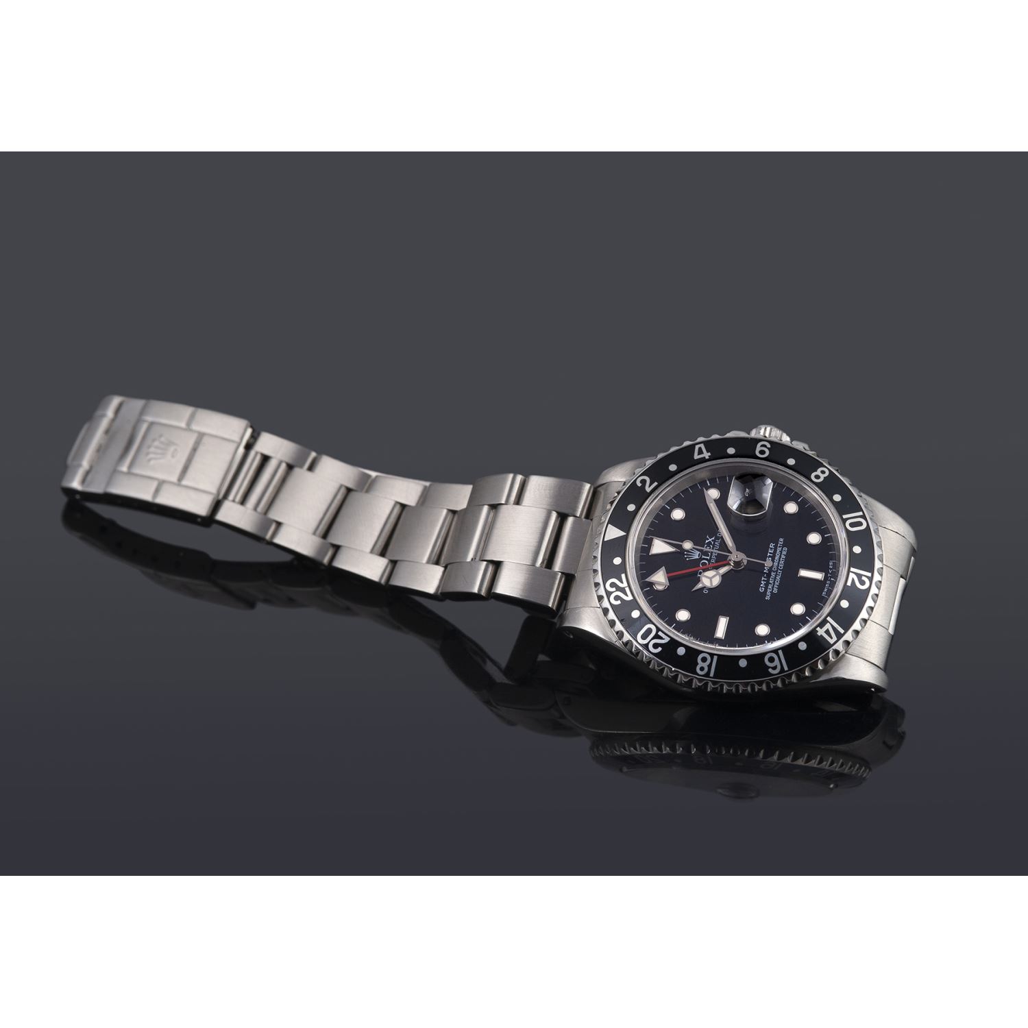 Gmt-master acero oyster.   