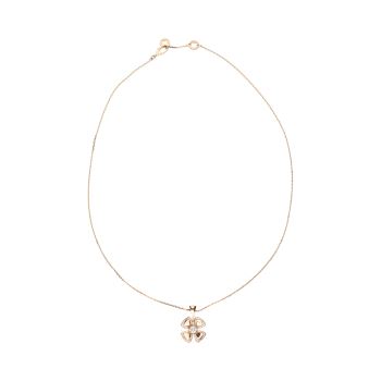 COLLARES<BR>COLLAR BULGARI FIOREVER EN ORO ROSA Y ... · ref.: (AMXM)