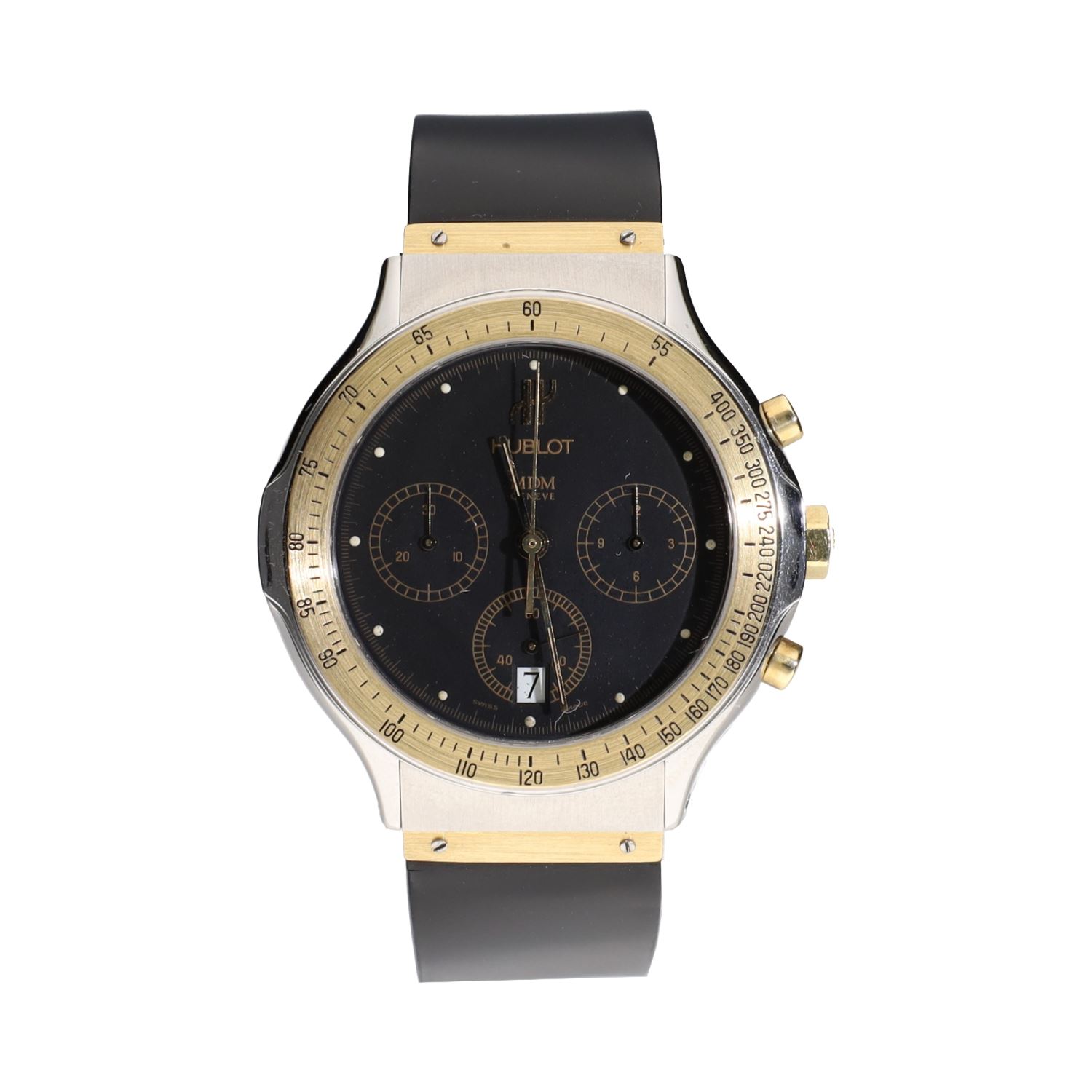 Classic chronograph acero y oro 37mm.   