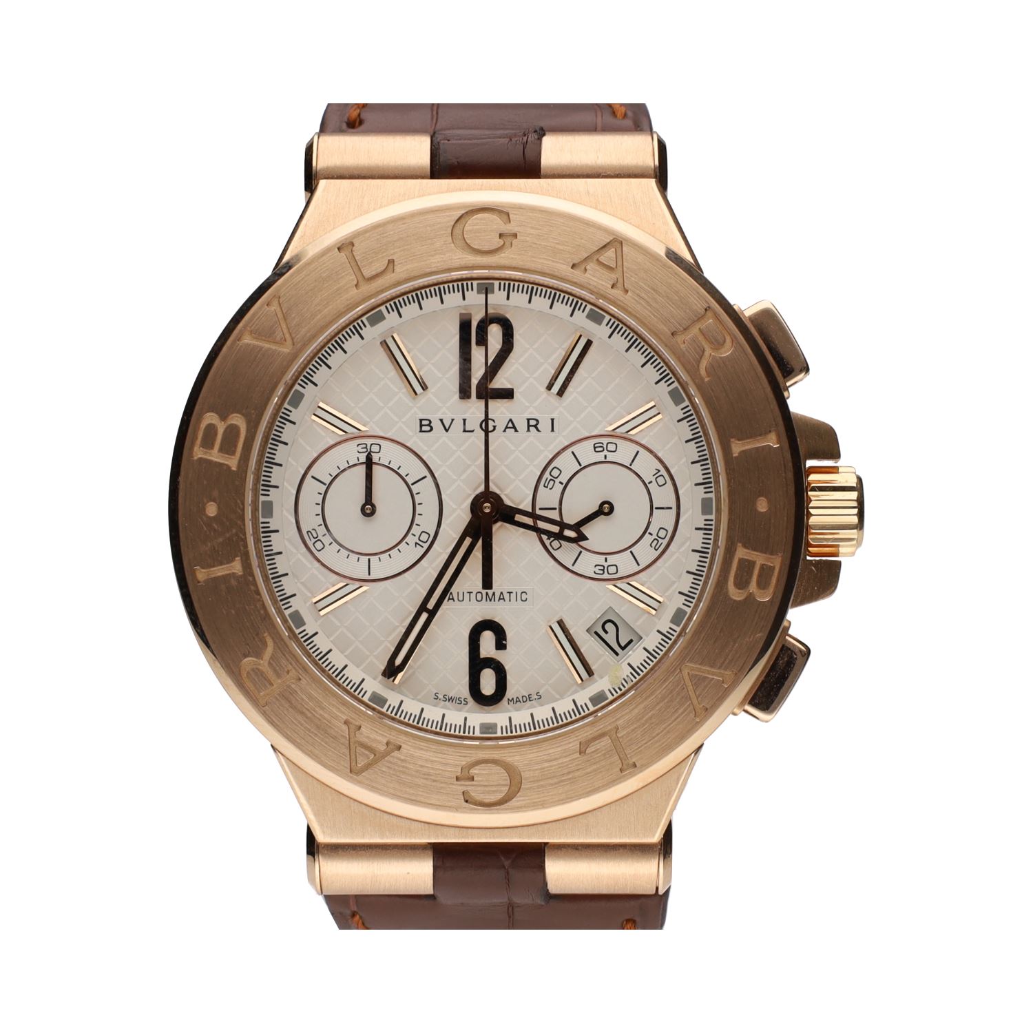 Diagono oro rosa chrono 40mm.   