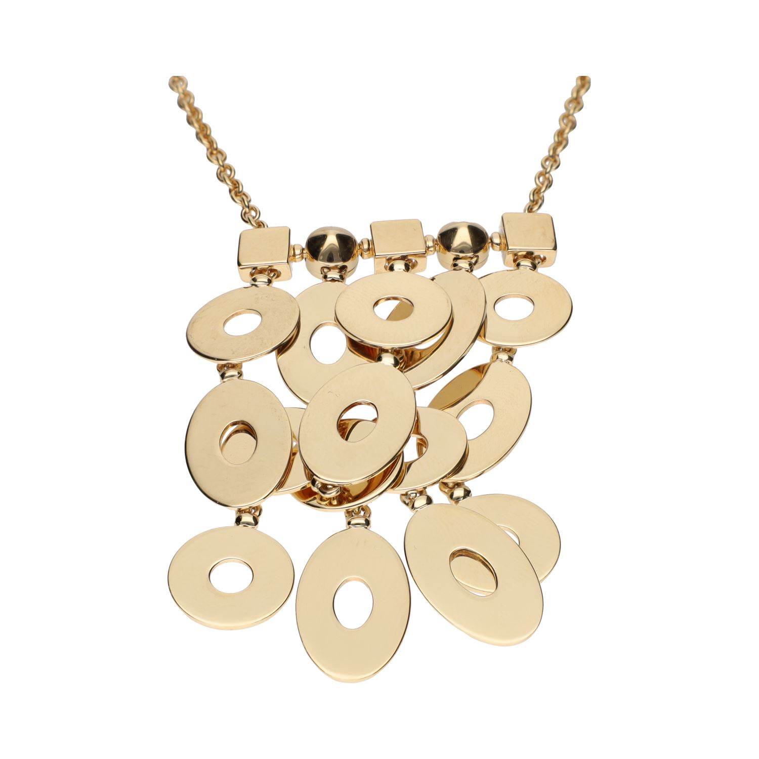 Collar bulgari en oro amarillo.