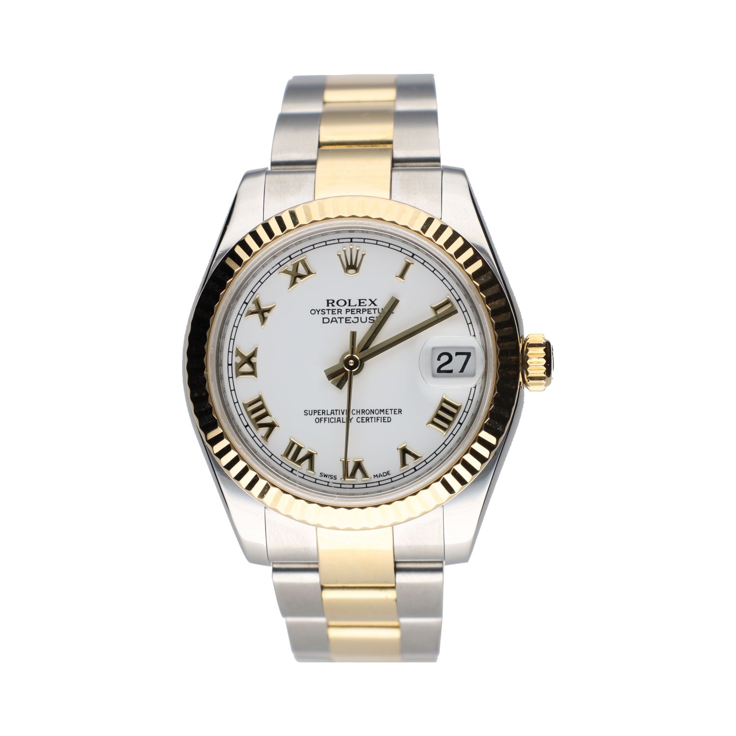 Datejust cadete acero y oro 31mm.   