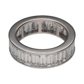 ANILLOS / SORTIJAS<BR>SORTIJA ALIANZA INFINITY EN ORO BLANCO... · ref.: PRESENTA CERTIFICADO...