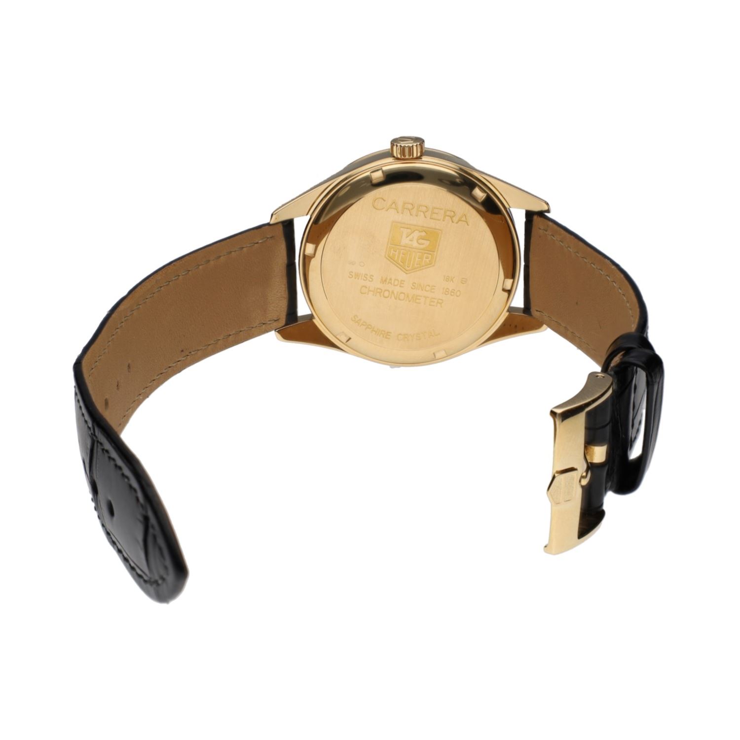 Carrera oro amarillo 39mm.   