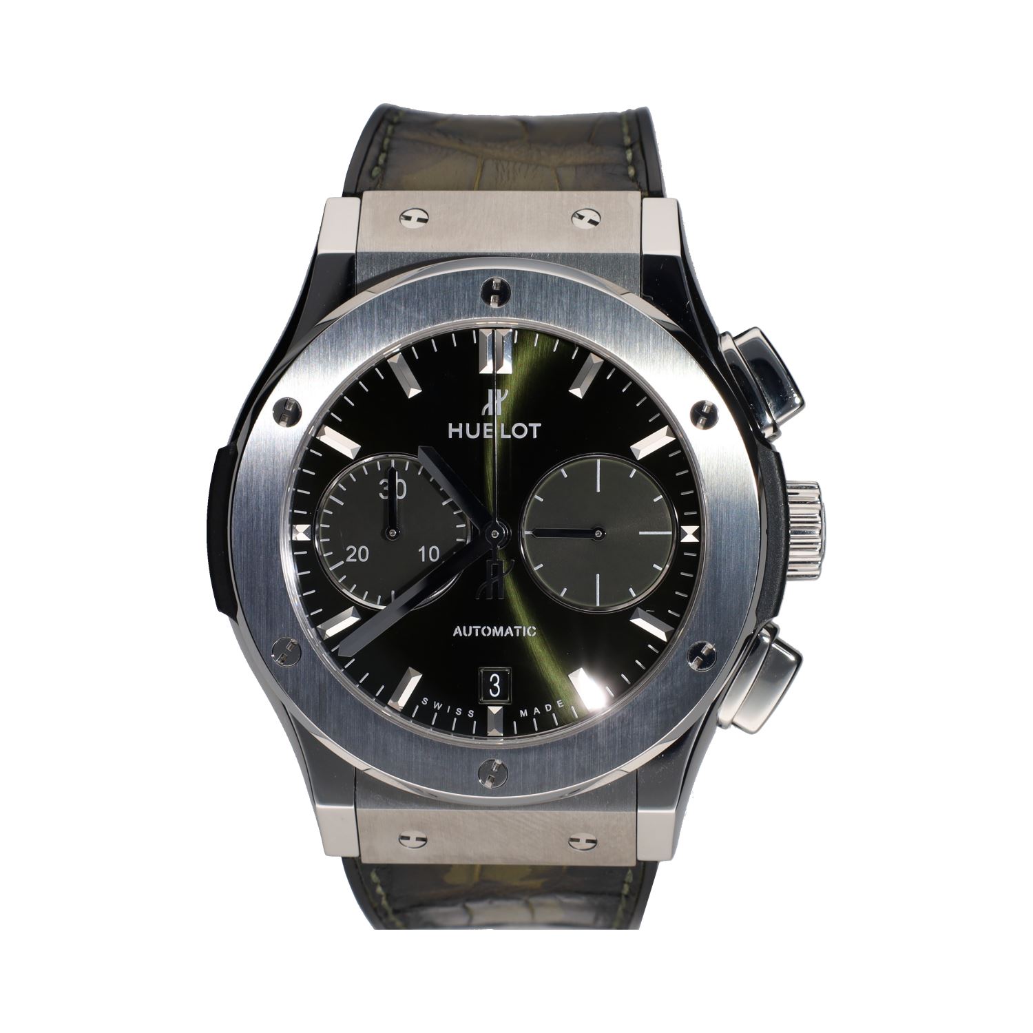 Classic fusion chronograph verde 45mm.   