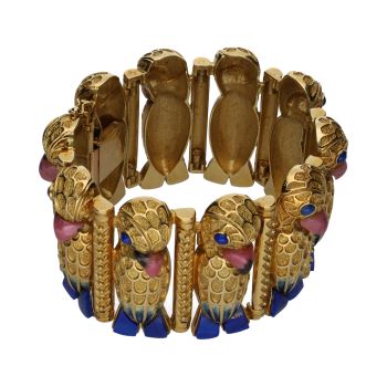 PULSERAS<BR>PULSERA EN ORO AMARILLO CON DETALLES E... · ref.: (CIMX)