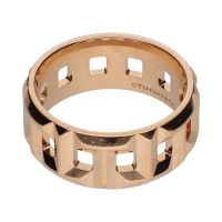 ANILLOS / SORTIJAS<BR>SORTIJA T DE TIFFANY & CO. EN ORO ROSA...