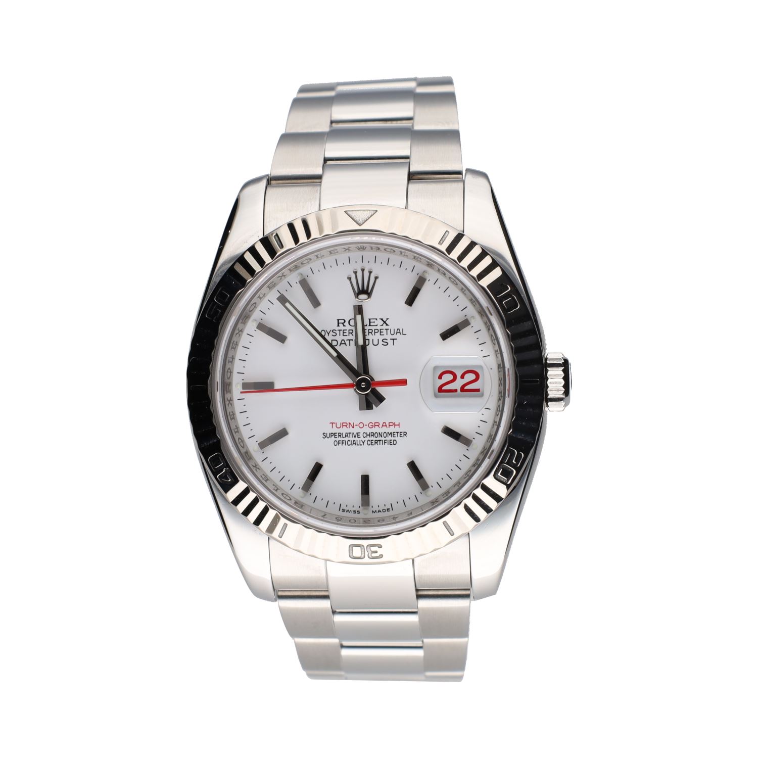 Datejust turn-o-graph acero oyster 36mm.  