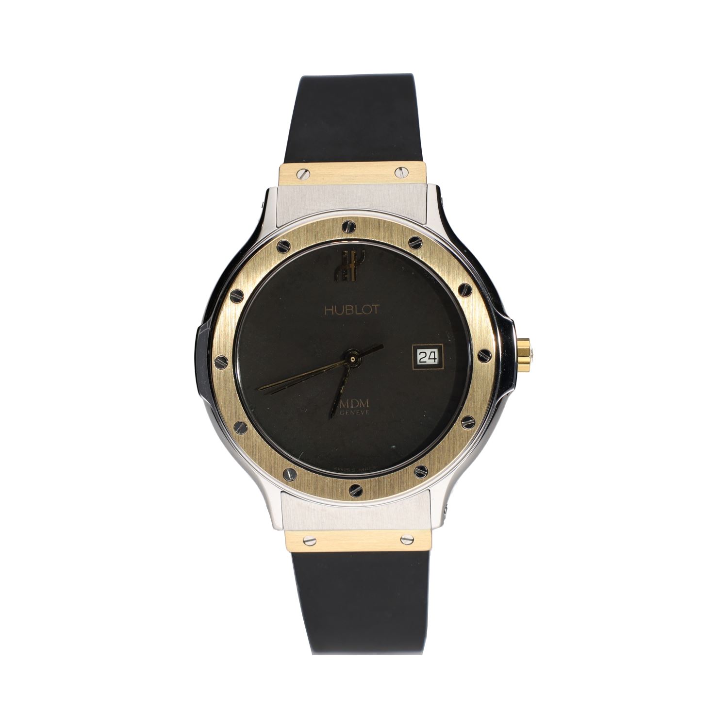 Classic acero y oro 32mm.   
