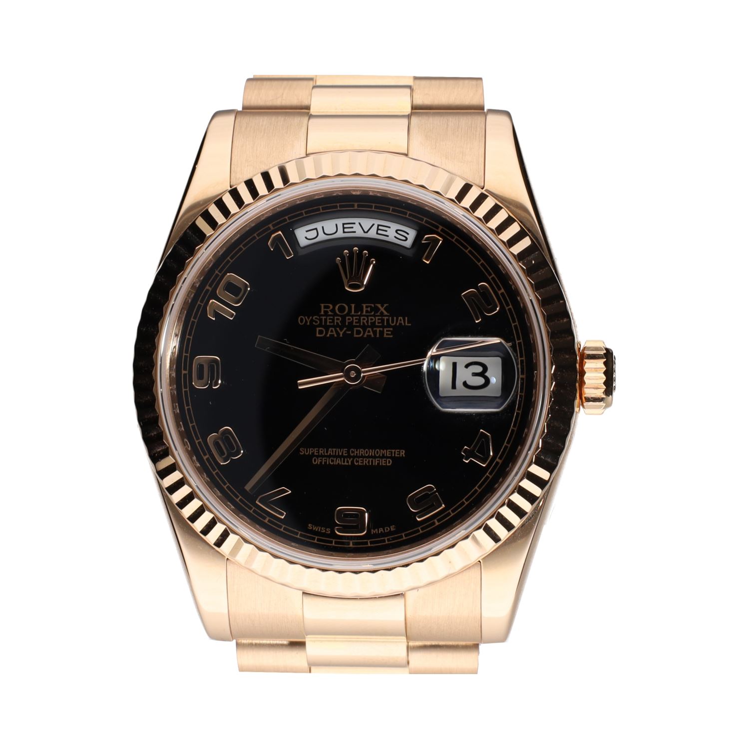 Day-date oro rosa 36mm.  