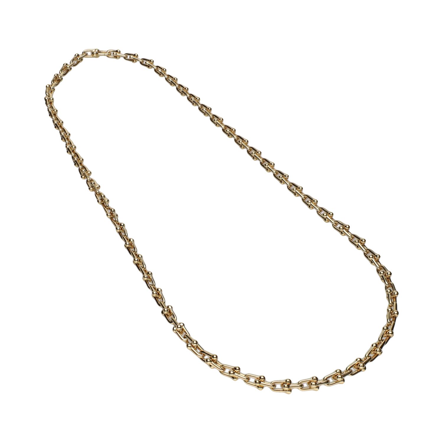 Collar de tiffany & co. En oro oro amarillo. Medida 40cm.