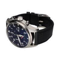 Chronoraph pilots day date acero 43mm.   