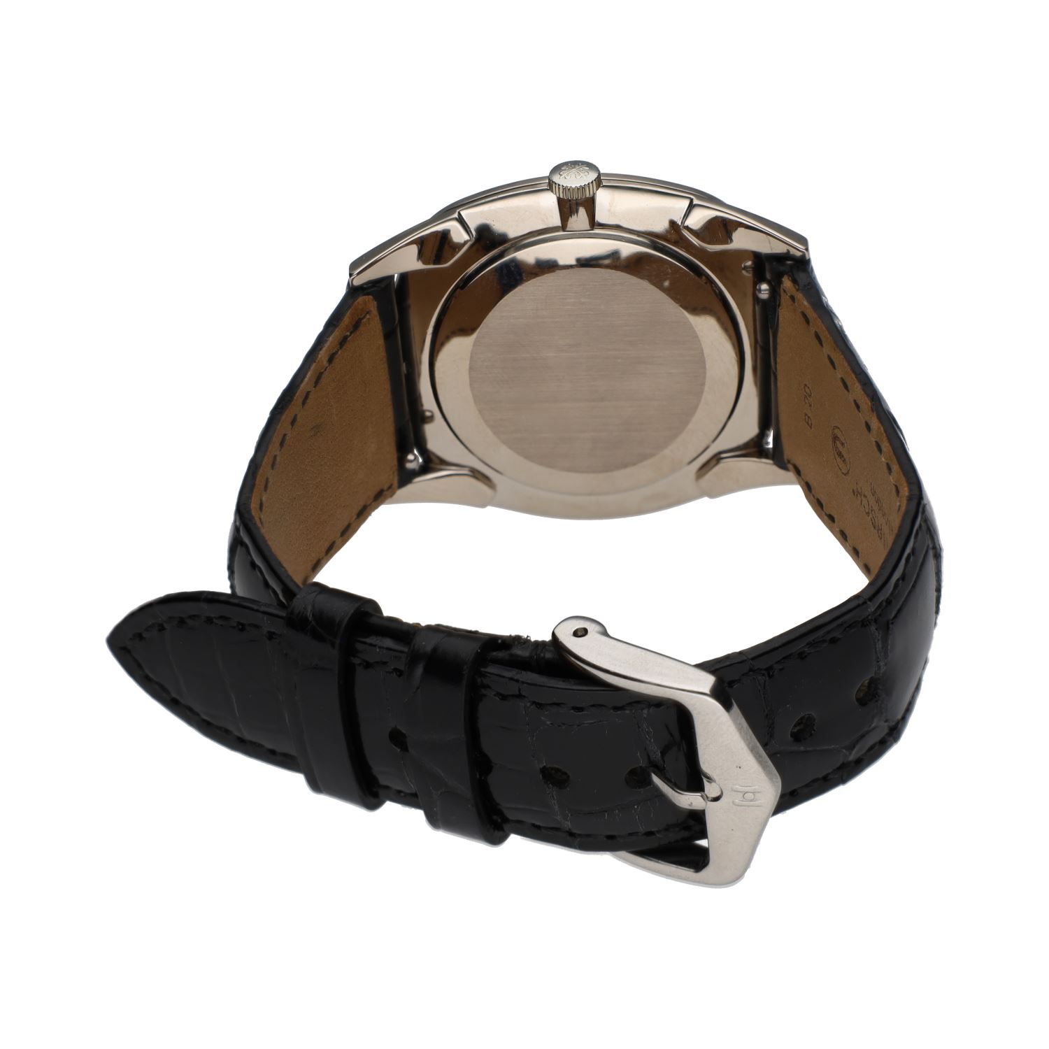 Ellipse oro blanco cuerda manual 33mm.   