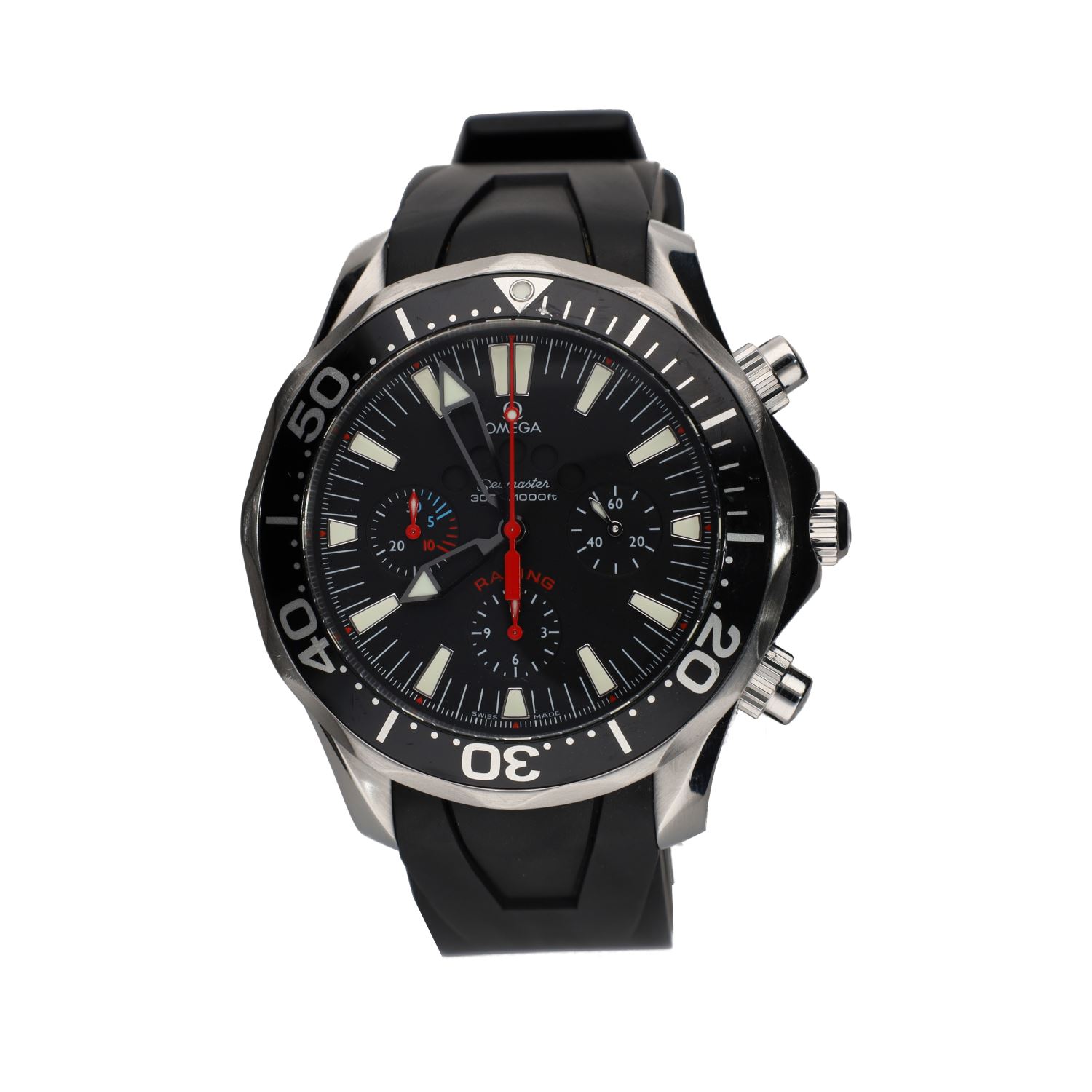 Seamaster racing 300m acero 44mm.   