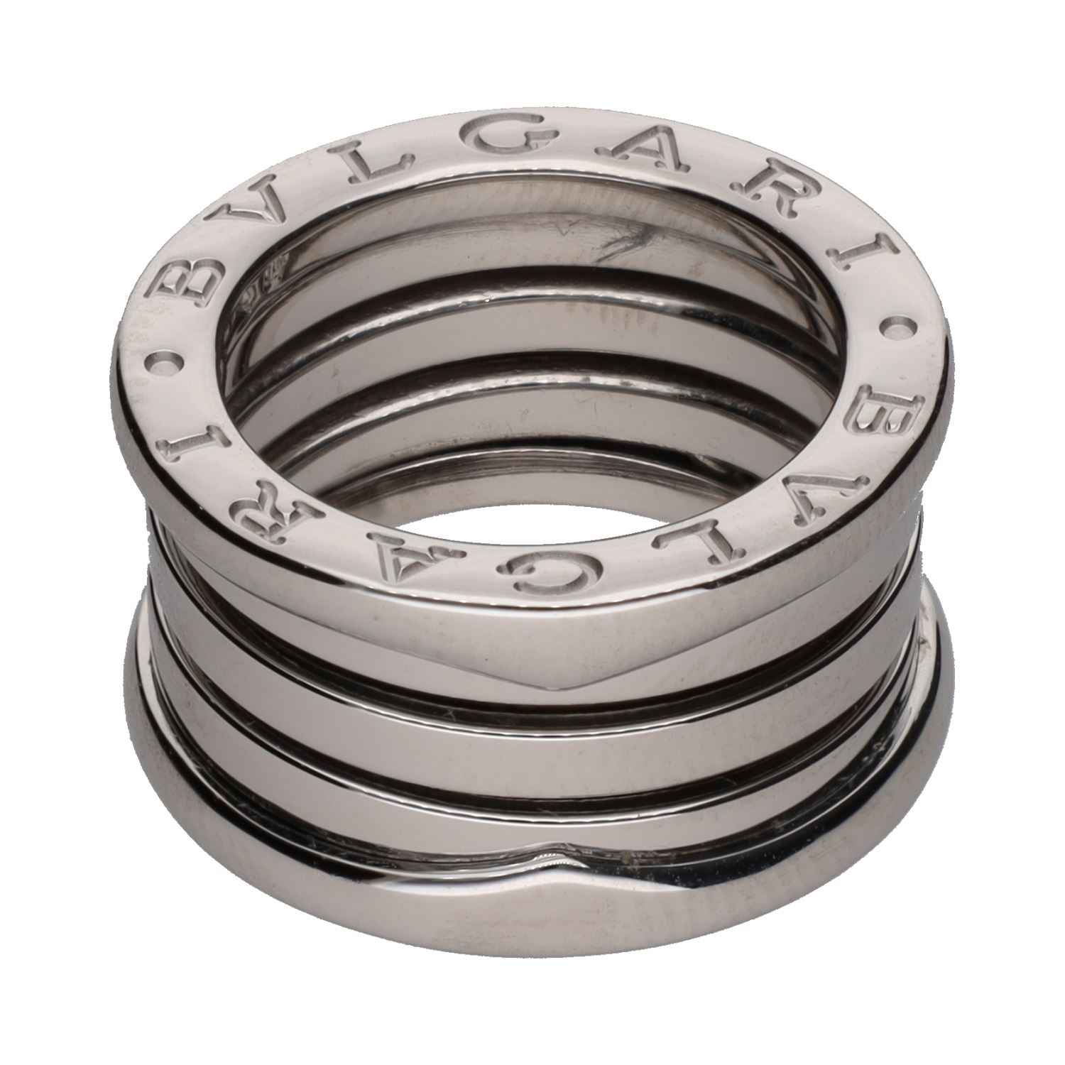 B-zero en oro blanco 3 vueltas. Talla 46.