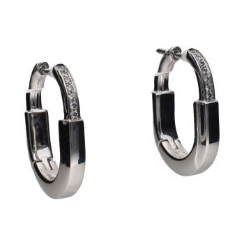 PENDIENTES<BR>PENDIENTES LOCK DE TIFFANY EN ORO BLAN... · ref.: (NMXM)