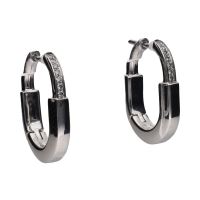 PENDIENTES<BR>PENDIENTES LOCK DE TIFFANY EN ORO BLAN...