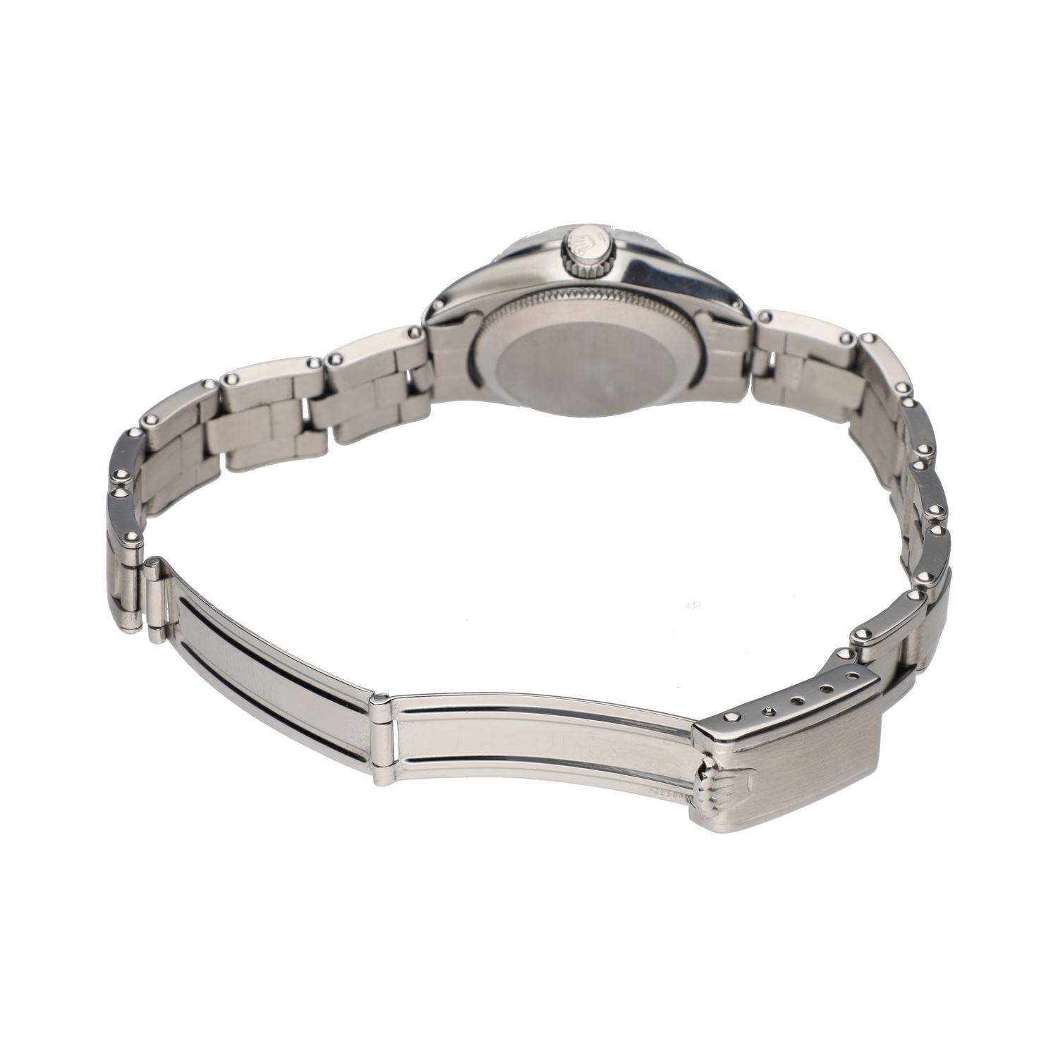 Oyster perpetual date acero señora plexi 26mm.   