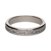 ANILLOS / SORTIJAS<BR>SORTIJA ALIANZA ETERNITY EN ORO BLANCO...