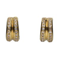 PENDIENTES<BR>PENDIENTES TIPO ARGOLLAS EN ORO AMARIL...