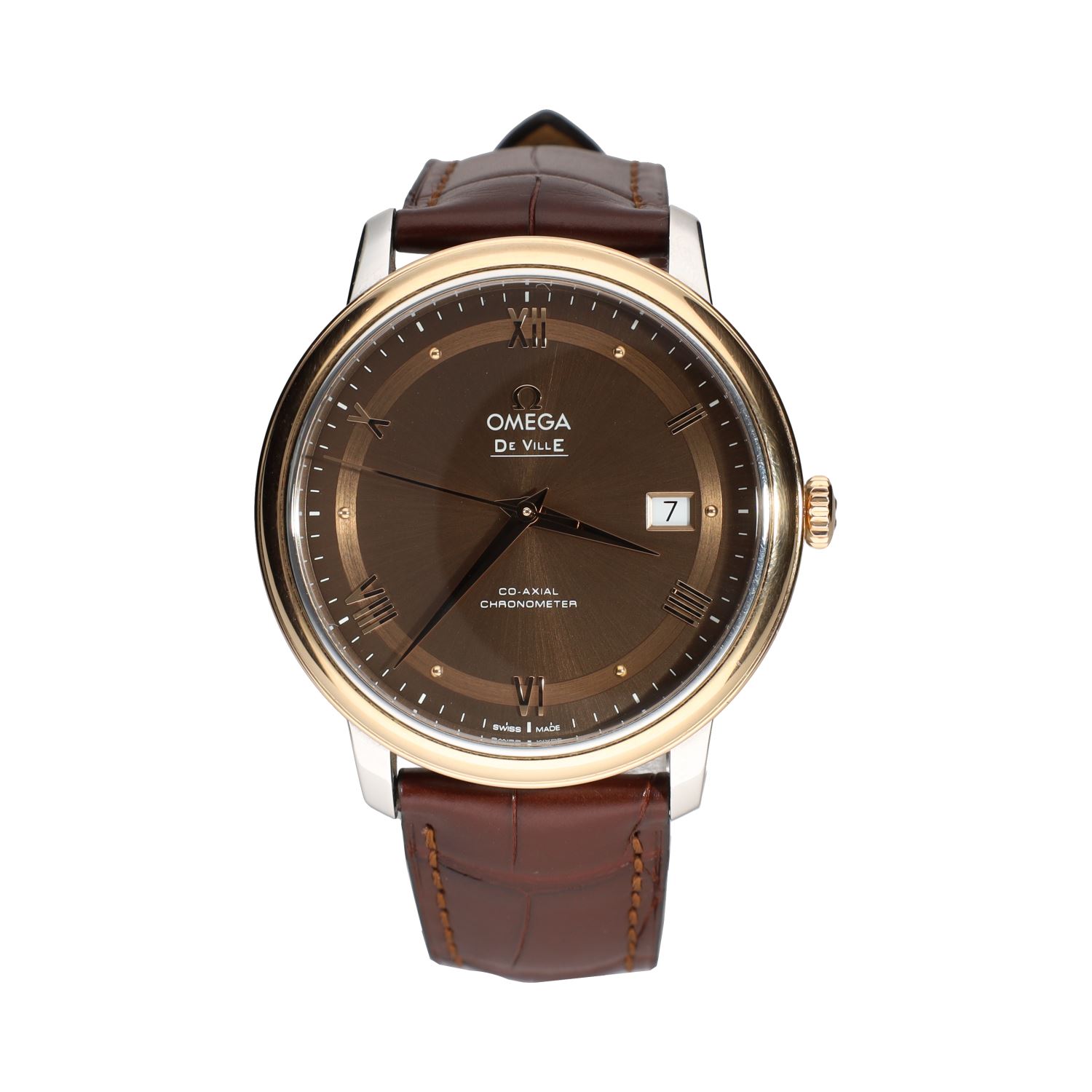 De ville prestige acero y oro 39mm.   