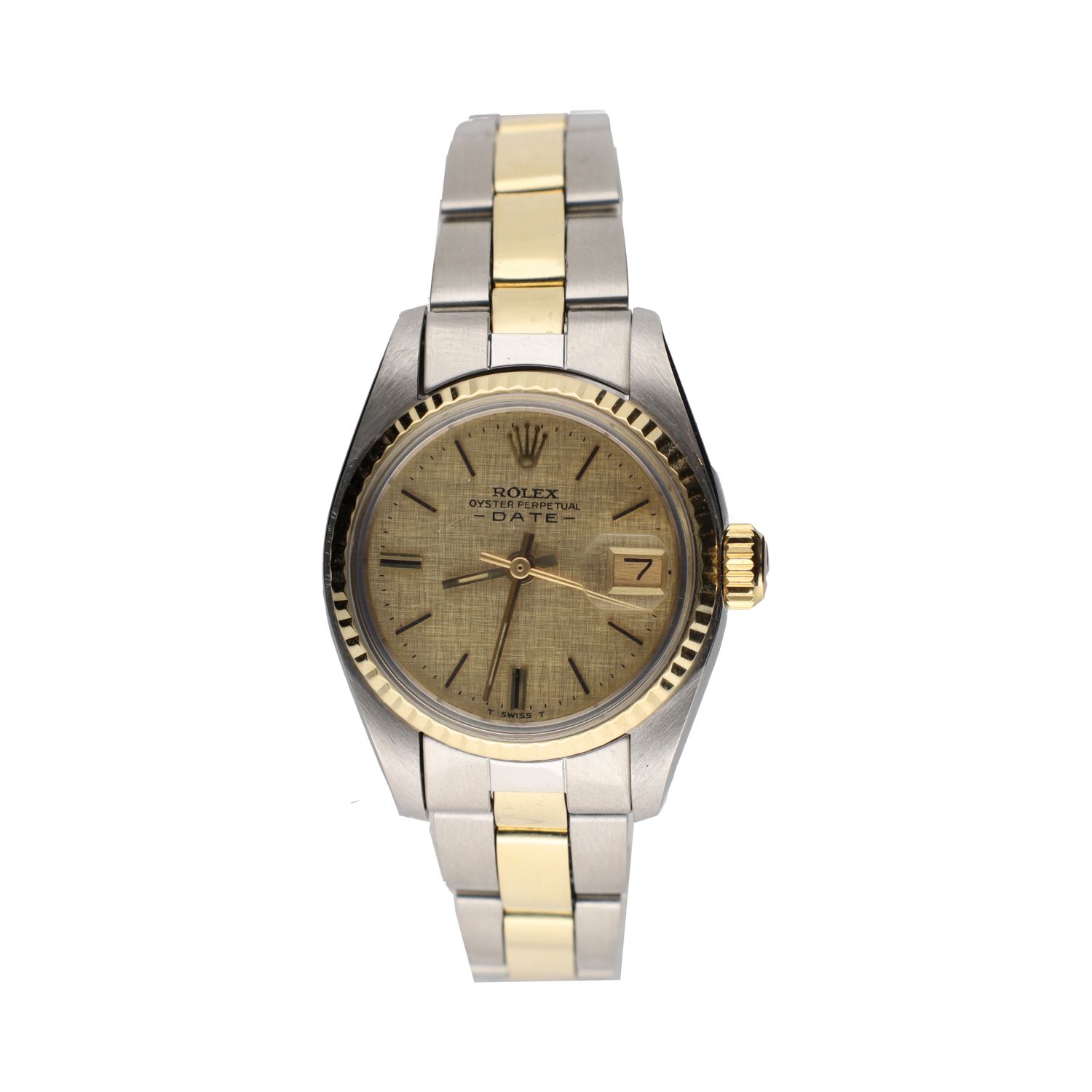 Oyster perpetual date acero y oro señora 26mm.  