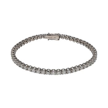 PULSERAS<BR>PULSERA RIVIERE EN ORO BLANCO CON BRIL... · ref.: PRESENTA CERTIFICADO...