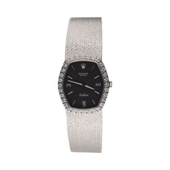 ROLEX<BR>CELLINI SEÑORA ORO BLANCO BRILLANTES. ... · ref.: 3913