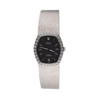 ROLEX<BR>CELLINI SEÑORA ORO BLANCO BRILLANTES. ...