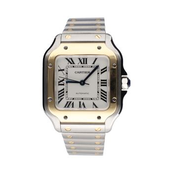 CARTIER<BR>SANTOS ACERO Y ORO AUTOMÁTICO 35MM.   ... · ref.: W2SA0007